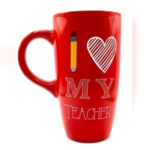 “I Love My Teacher” Tall Mug